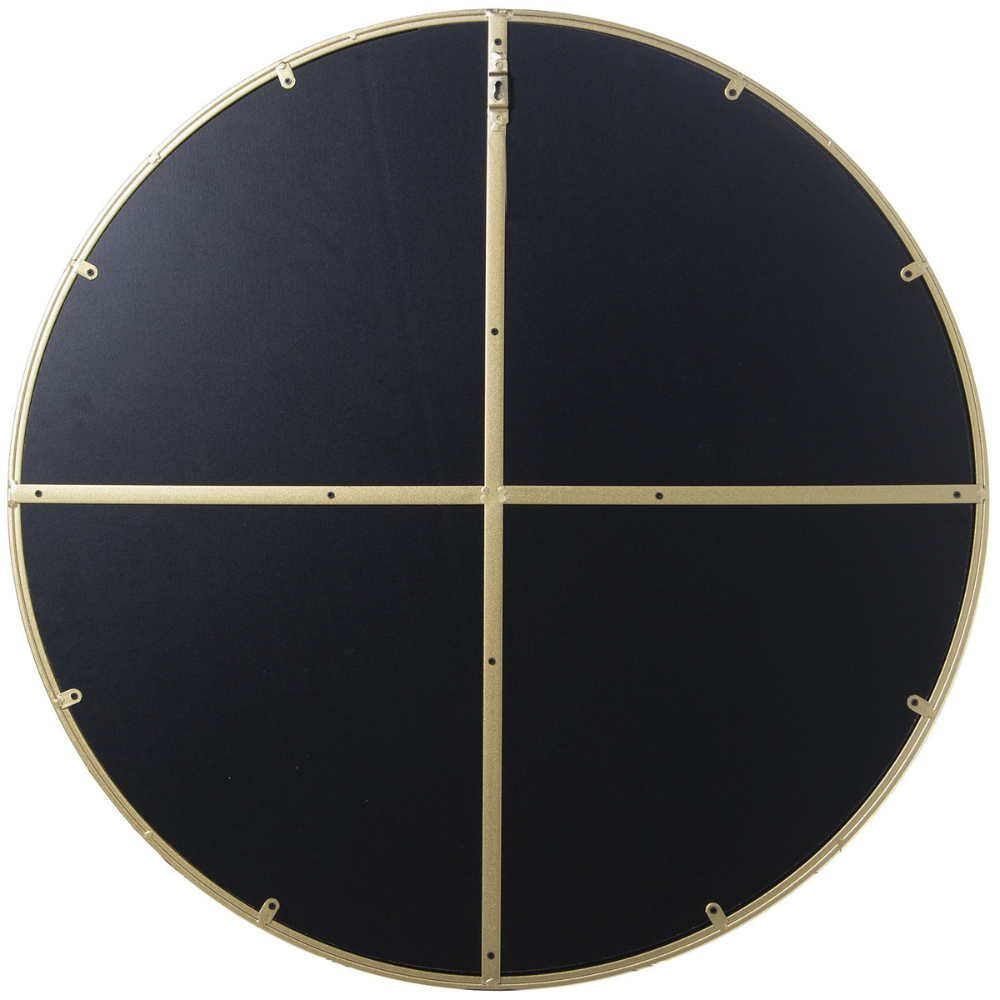 SPECCHIO ROTONDO ORO