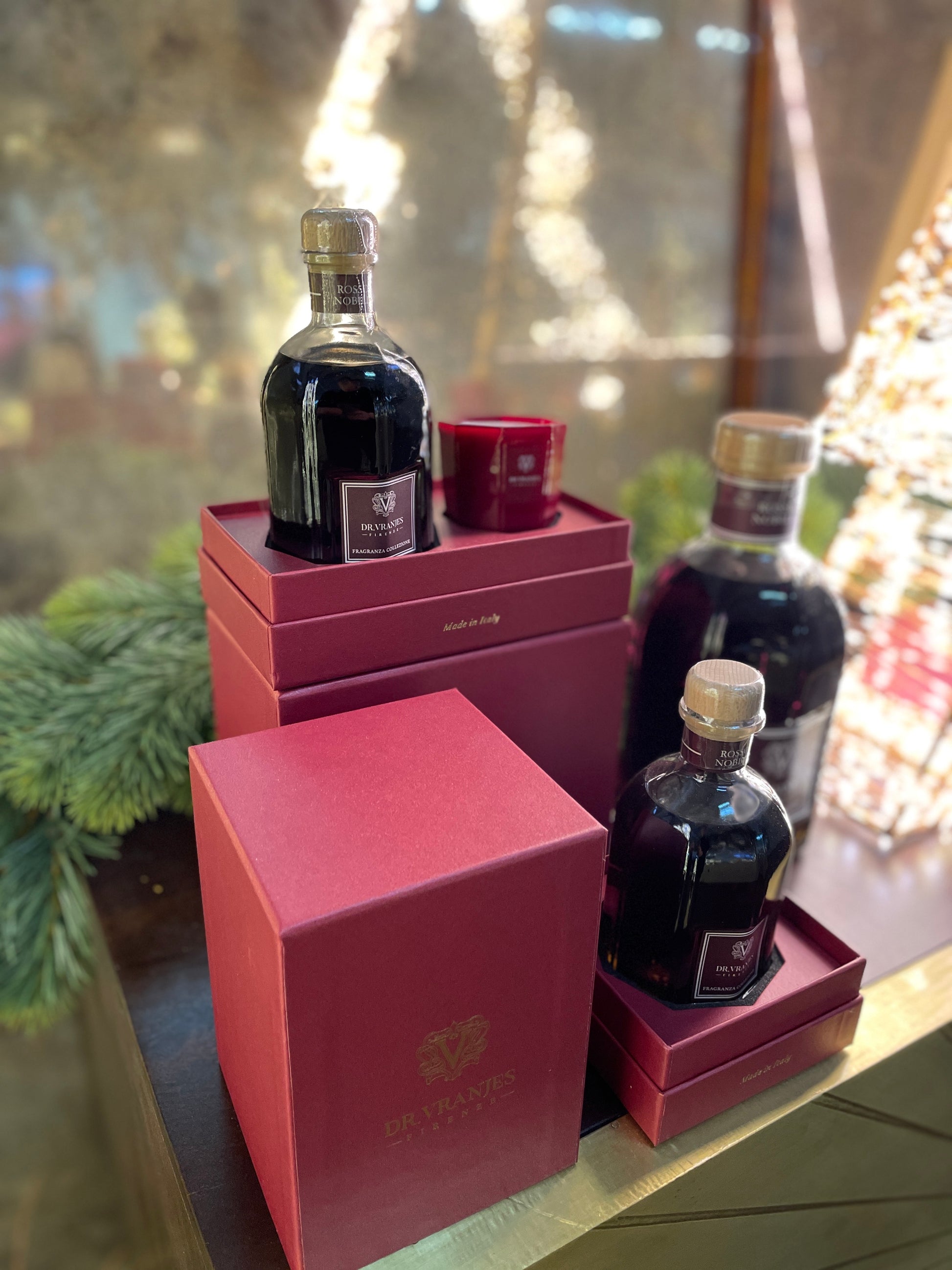 Gift Box Rosso Nobile 500 ml con Decoro